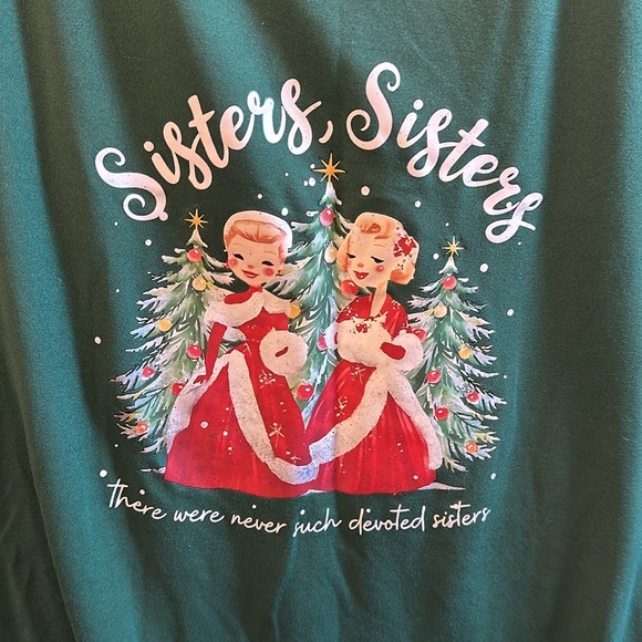 SHEIN curve plus size Christmas t shirt - Picture 2 of 5